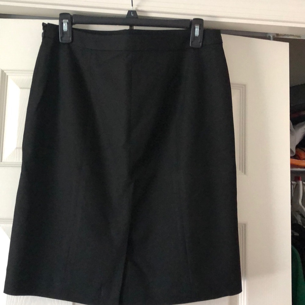 Loft black skirt